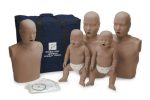 Prestan Family Pack of CPR Manikins (2 Adults, 1 Child, & 2 Infants) with Compression Rate Monitors Online Sale