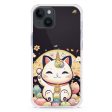 Cute Lucky Cat iPhone 14 Ultra Shockproof Case on Sale