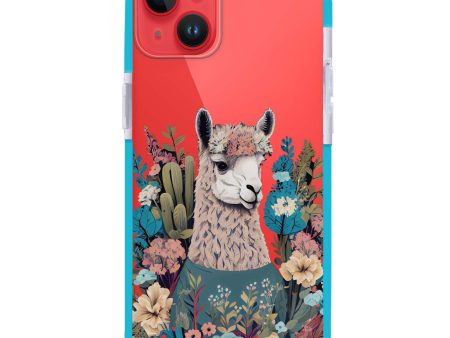 Lama in the garden iPhone 14 Ultra Shockproof Case Hot on Sale