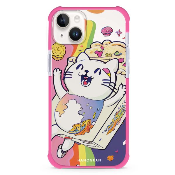 Rainbow Cat iPhone 14 Ultra Shockproof Case Online Sale