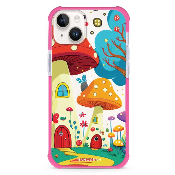 Mushroom Art iPhone 14 Ultra Shockproof Case Fashion