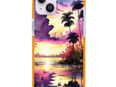 Tropical rainforest iPhone 14 Ultra Shockproof Case on Sale