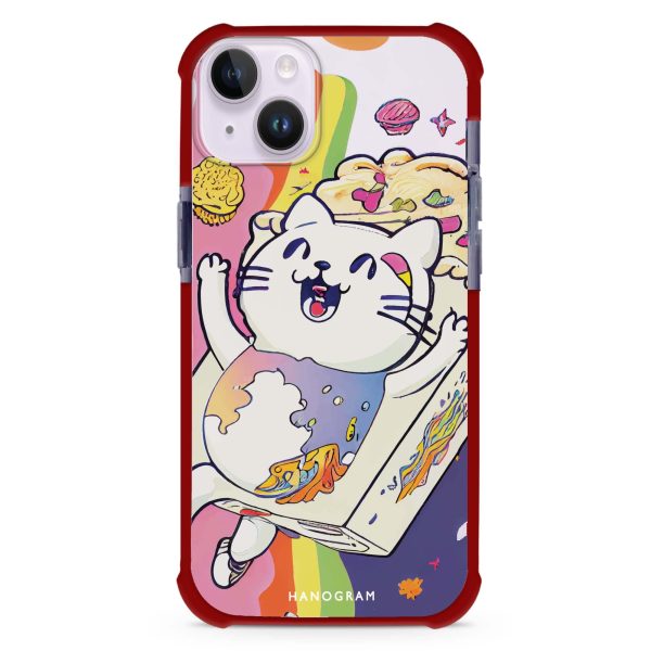 Rainbow Cat iPhone 14 Ultra Shockproof Case Online Sale