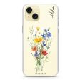 Wildflower Whimsy iPhone 15 MagSafe Compatible Ultra Clear Case Discount