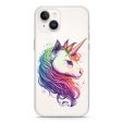 A unicorn iPhone 14 Plus Ultra Clear Case Hot on Sale