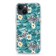 Tiger & Floral iPhone 13 Ultra Clear Case Sale