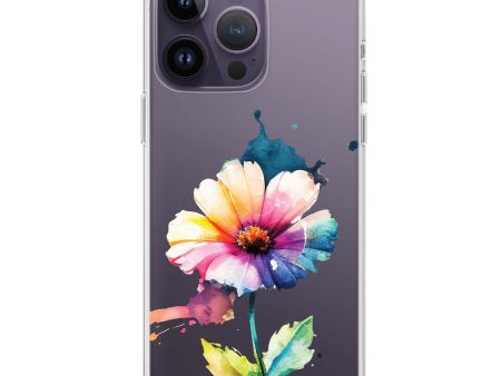 A Beautiful Flower iPhone 13 Pro Ultra Clear Case For Discount