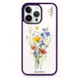 Wildflower Whimsy iPhone 15 Pro Impact Guard Bumper Case For Cheap