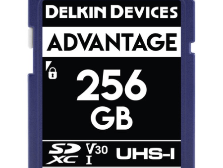 Delkin Devices 256GB Advantage UHS-I SDXC Memory Card Hot on Sale