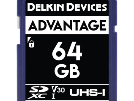 Delkin Devices 64GB Advantage UHS-I SDXC Memory Card Cheap