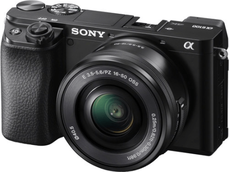 Sony Alpha a6100 Mirrorless Digital Camera with 16-50mm Lenses Online Sale