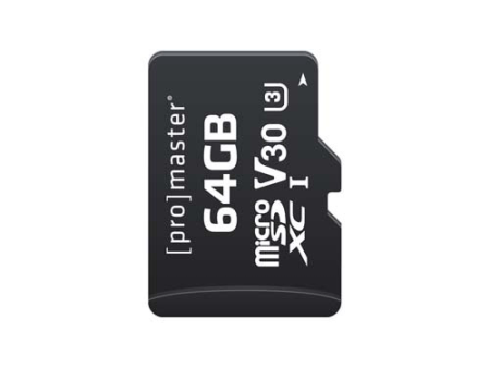 Promaster Micro SDXC 64GB Performance 2.0 For Discount