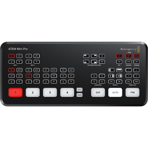 Blackmagic Design ATEM Mini Pro ISO HDMI Live Stream Switcher Discount