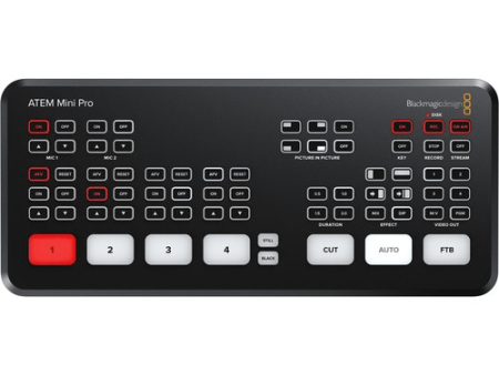 Blackmagic Design ATEM Mini Pro ISO HDMI Live Stream Switcher Discount