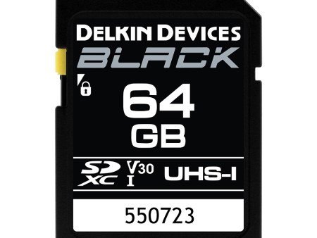 Delkin Black Rugged SD Card 99MB S - 64 GB Online Hot Sale