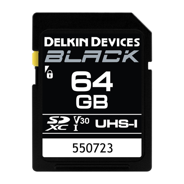 Delkin Black Rugged SD Card 99MB S - 64 GB Online Hot Sale