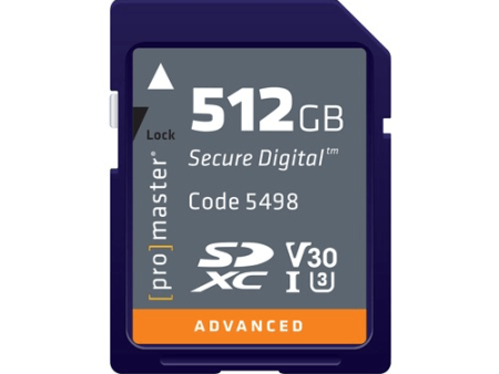 Promaster SDXC 512GB Advanced Cheap