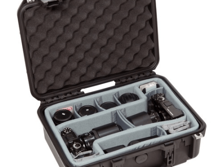 SKB iSeries 1510-6 Case with Think Tank Photo Dividers & Lid Foam (Black) Online now