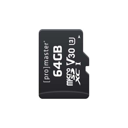 Promaster Micro SDXC 64GB Performance 2.0 For Discount