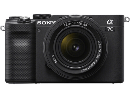 Sony Alpha a7C Mirrorless Digital Camera with 28-60mm Lens (Black) For Sale