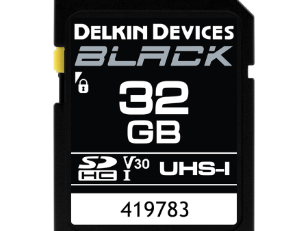 Delkin Black Rugged SD Card 99MB S - 32 GB Online Sale