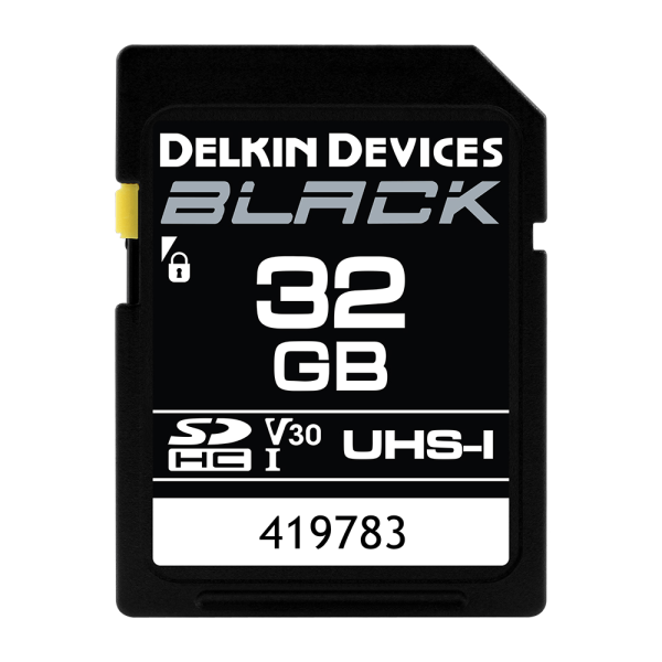 Delkin Black Rugged SD Card 99MB S - 32 GB Online Sale