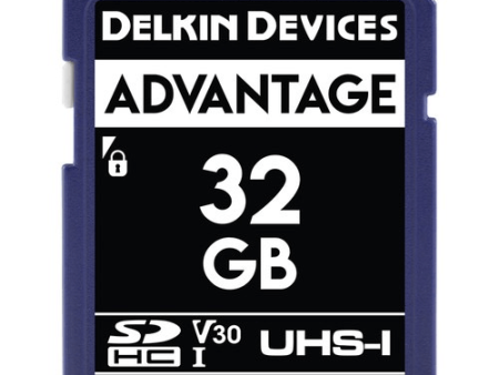 Delkin Devices 32GB Advantage UHS-I SDHC Memory Card Hot on Sale