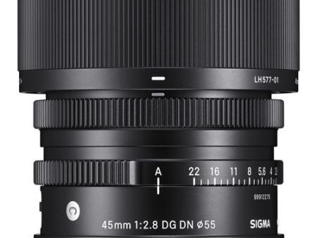 Sigma 45mm f 2.8 DG DN Contemporary Lens for Sony E Online Hot Sale